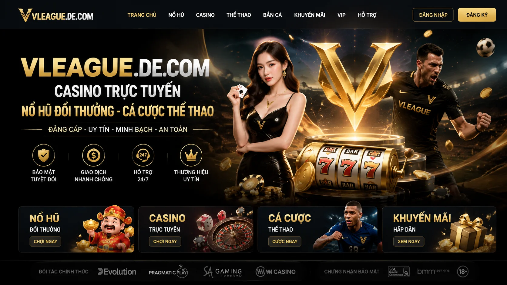 Khu cá cược thể thao trên vleague.de.com