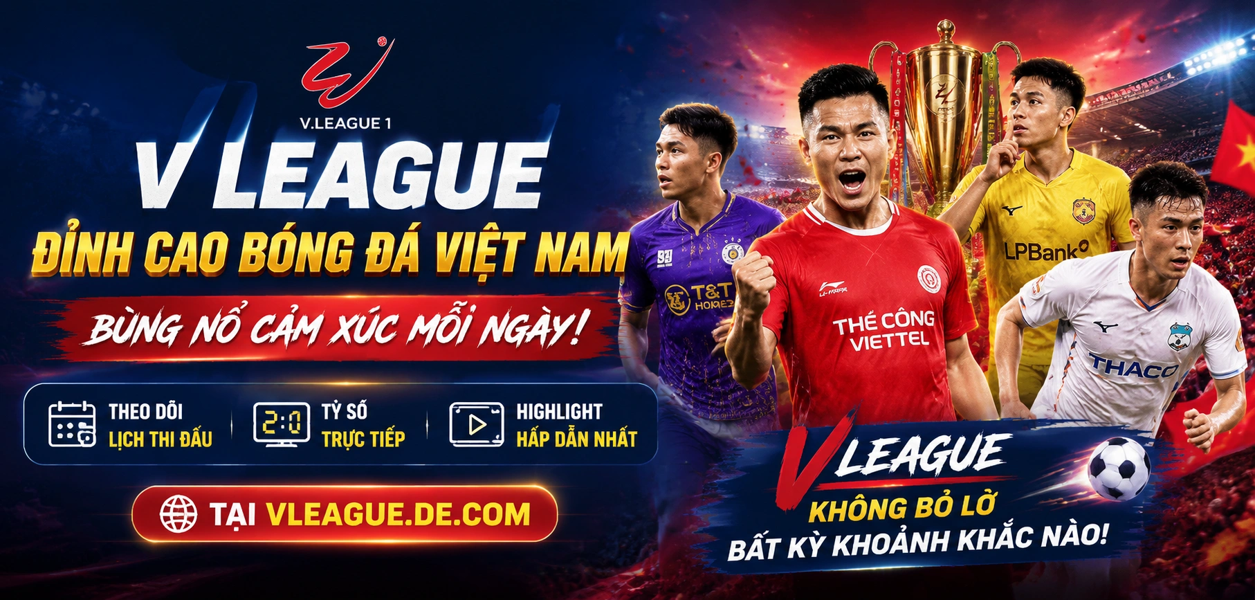 Khu thể thao với bảng kèo rõ và giao diện tối