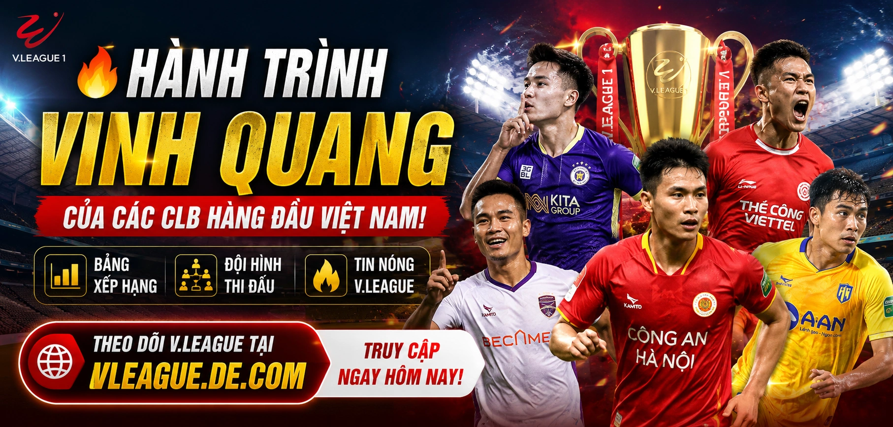 Bảng tỷ lệ thể thao với nhiều môn thi đấu