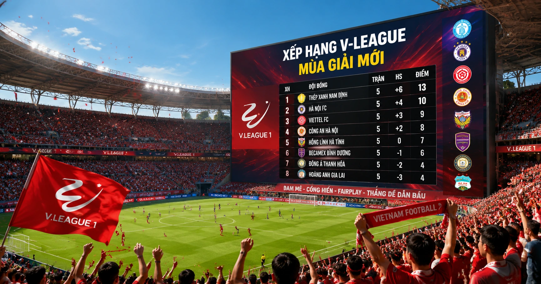 Tổng quan về xếp hạng v-league mùa giải mới - image 3 Tổng quan về xếp hạng v-league mùa giải mới - image 3